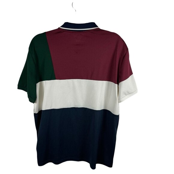 Polo Sport Performance Ralph Lauren Shirt Size Large Colorblock VTG Retro Style - Picture 2 of 11